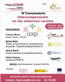 INVITACIÓN IV CONVERSATORIO MIGRACOOP